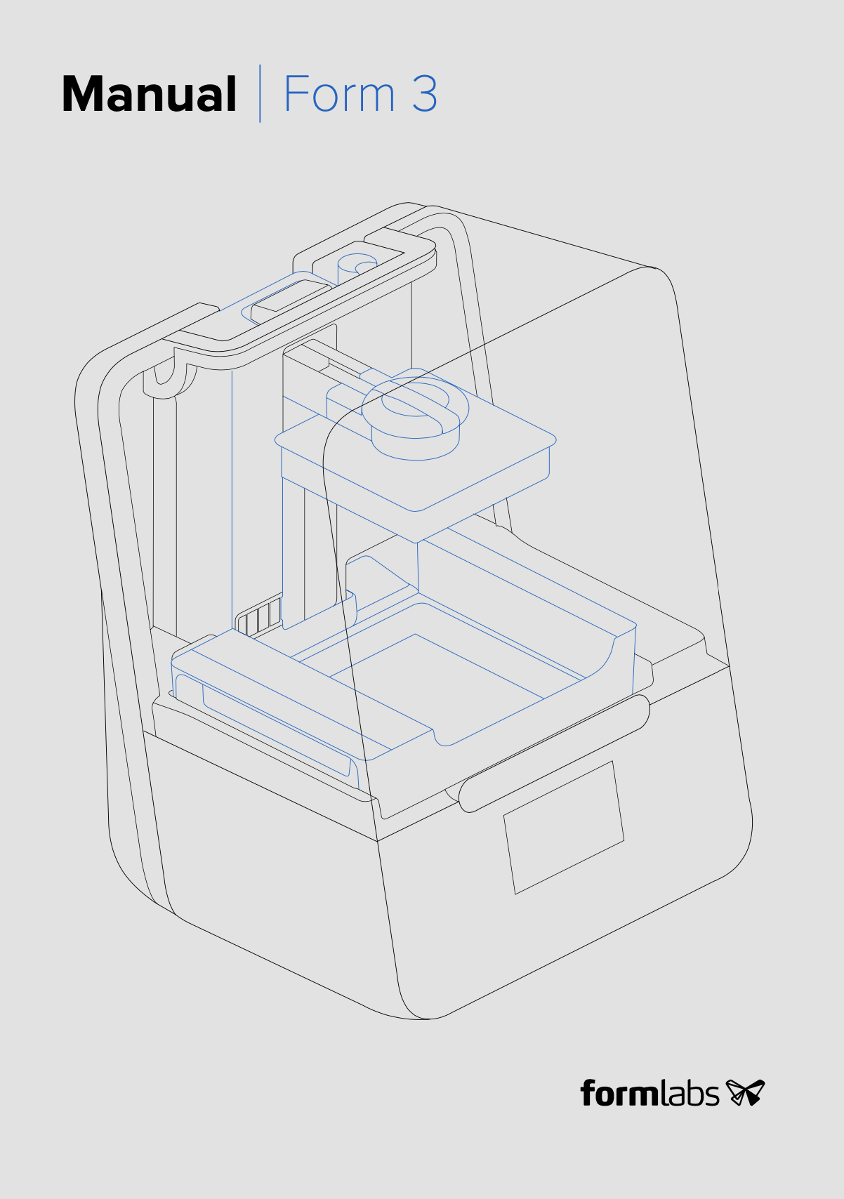 Front page of FormLabs 3 User Manual