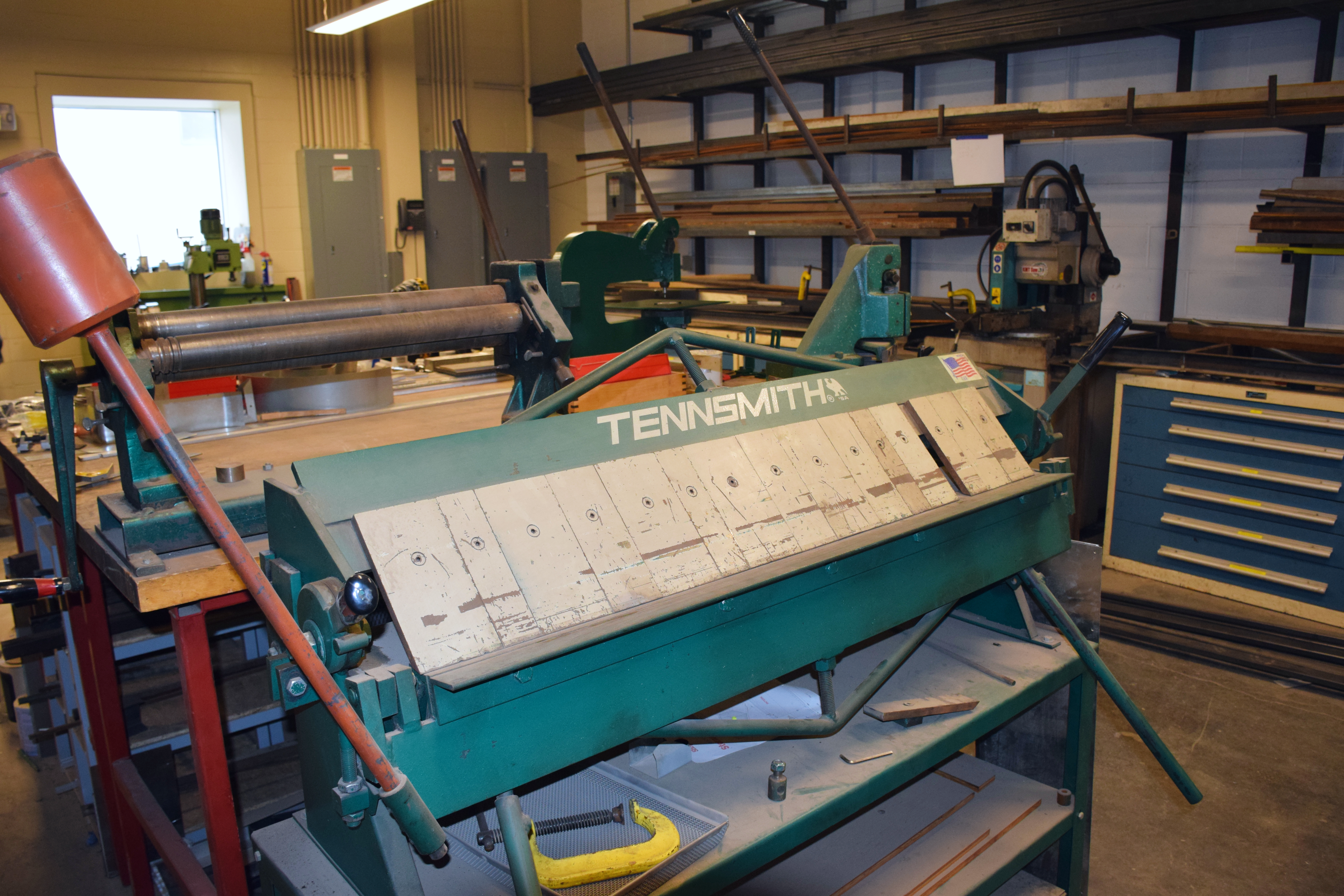 Green Hand Break with Red Handle