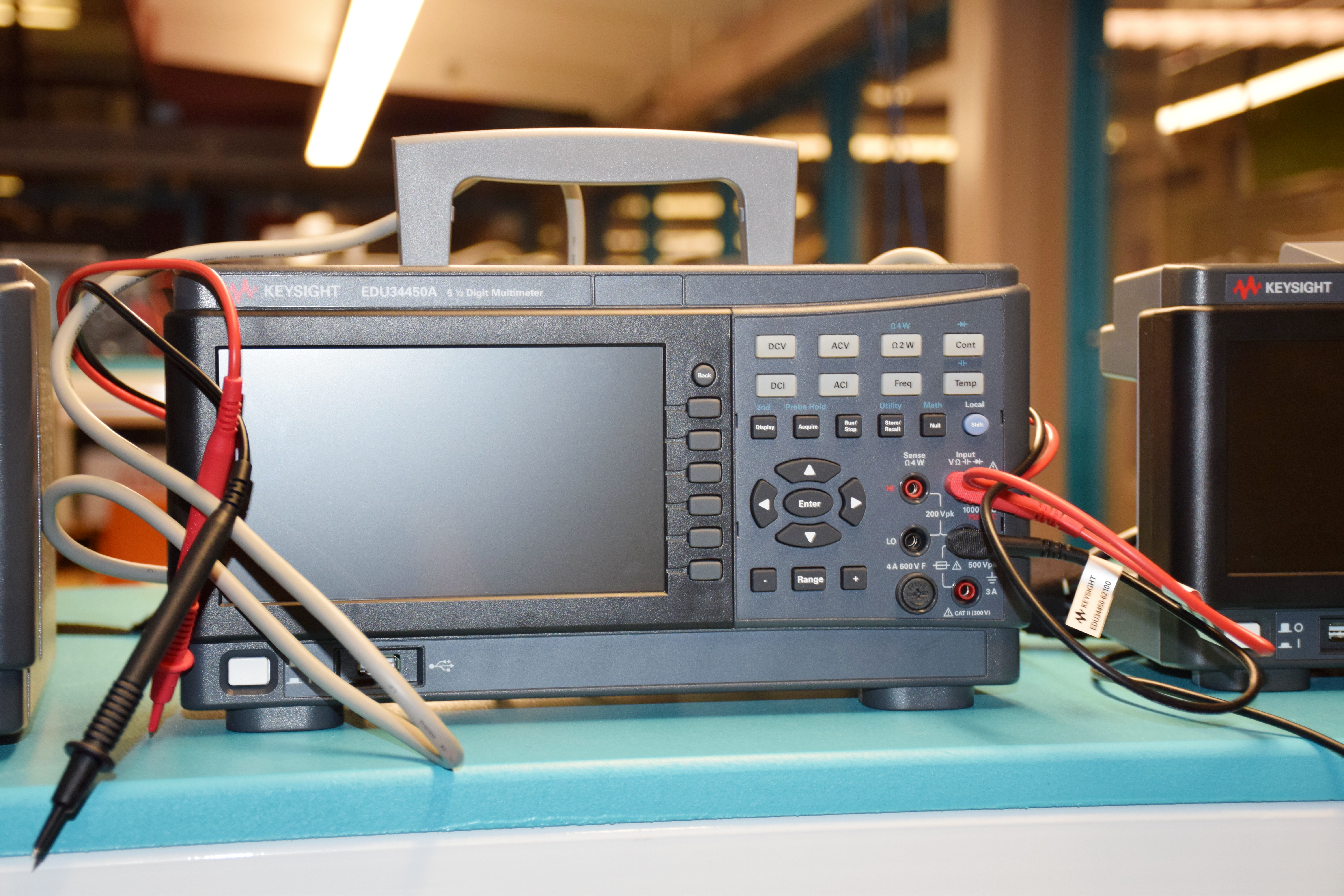 Multimeter on a Counter