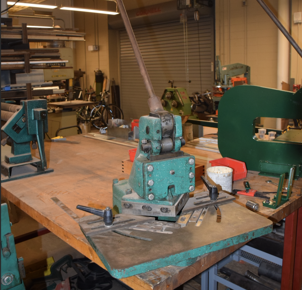 Green Table Top Notcher