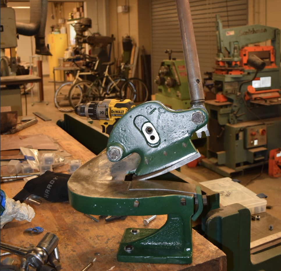 Green Table Top Hand Shear