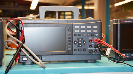 Multimeter on a Counter