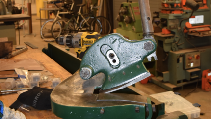 Green Table Top Hand Shear