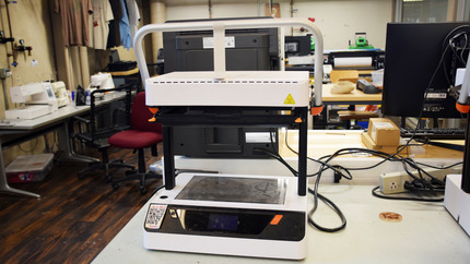 White Vaquform machine on a Table