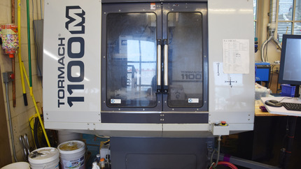 Front View of Large CNC Mill
